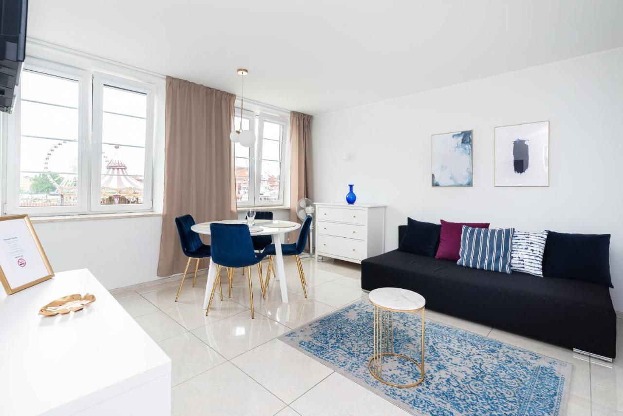 Riverside Apartment Targ Rybny Gdańsk Exteriör bild